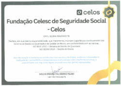 Certificado – Autodeclaração de Conformidade